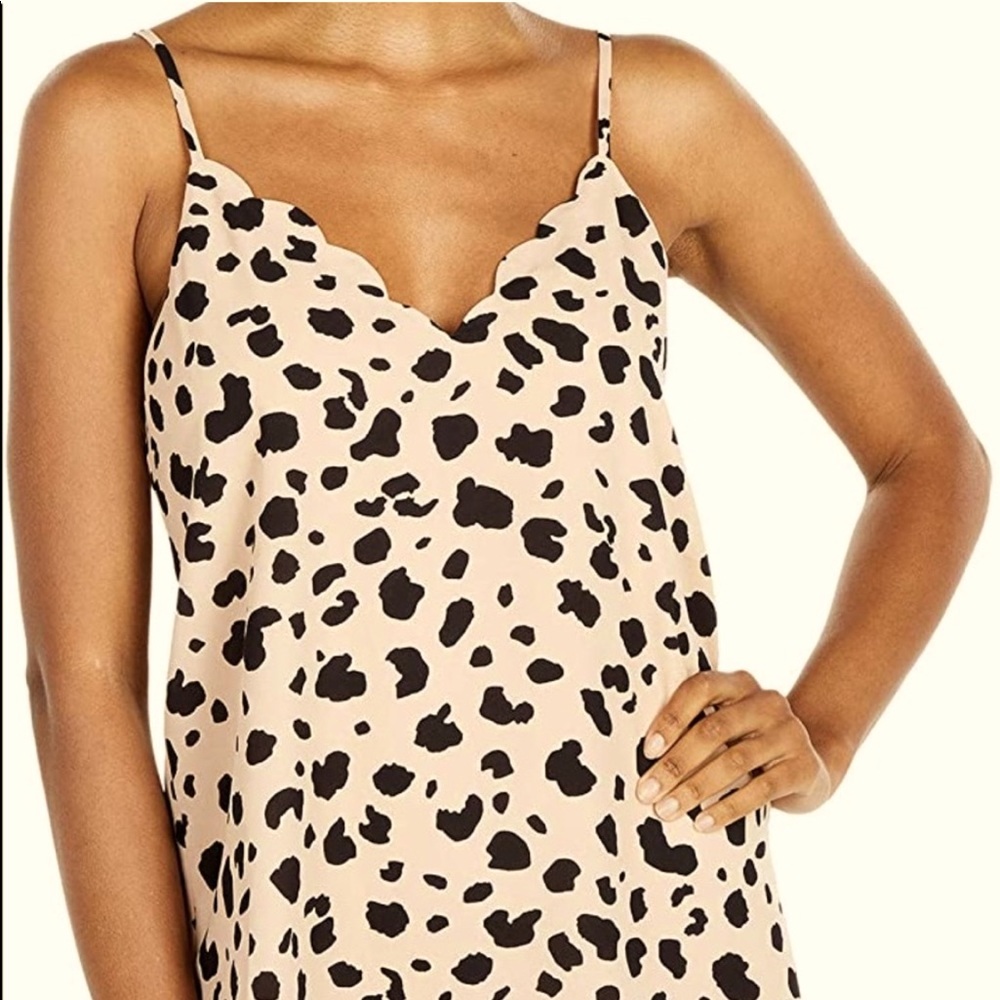 Animal print tank
